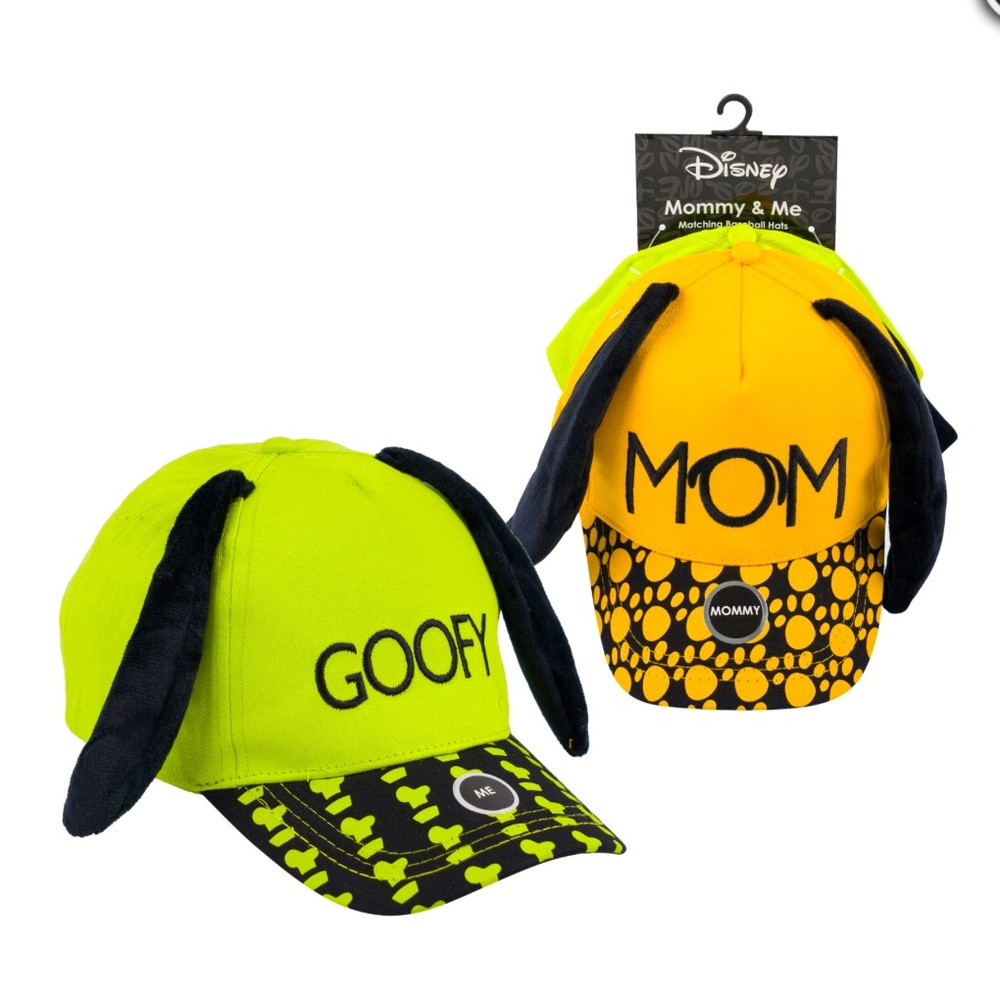 Sale! New Disney Goofy/ Pluto Mommy & Me 2 Matching  Baseball Hats